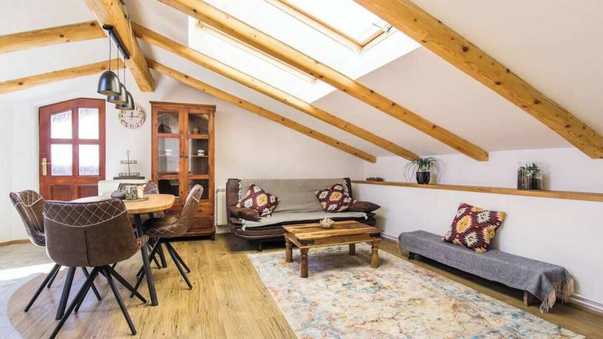 Drezniske Ravne Apartment | Stylish, newly refurbished loft apartment with stunning views of the mount Krn and surroundings