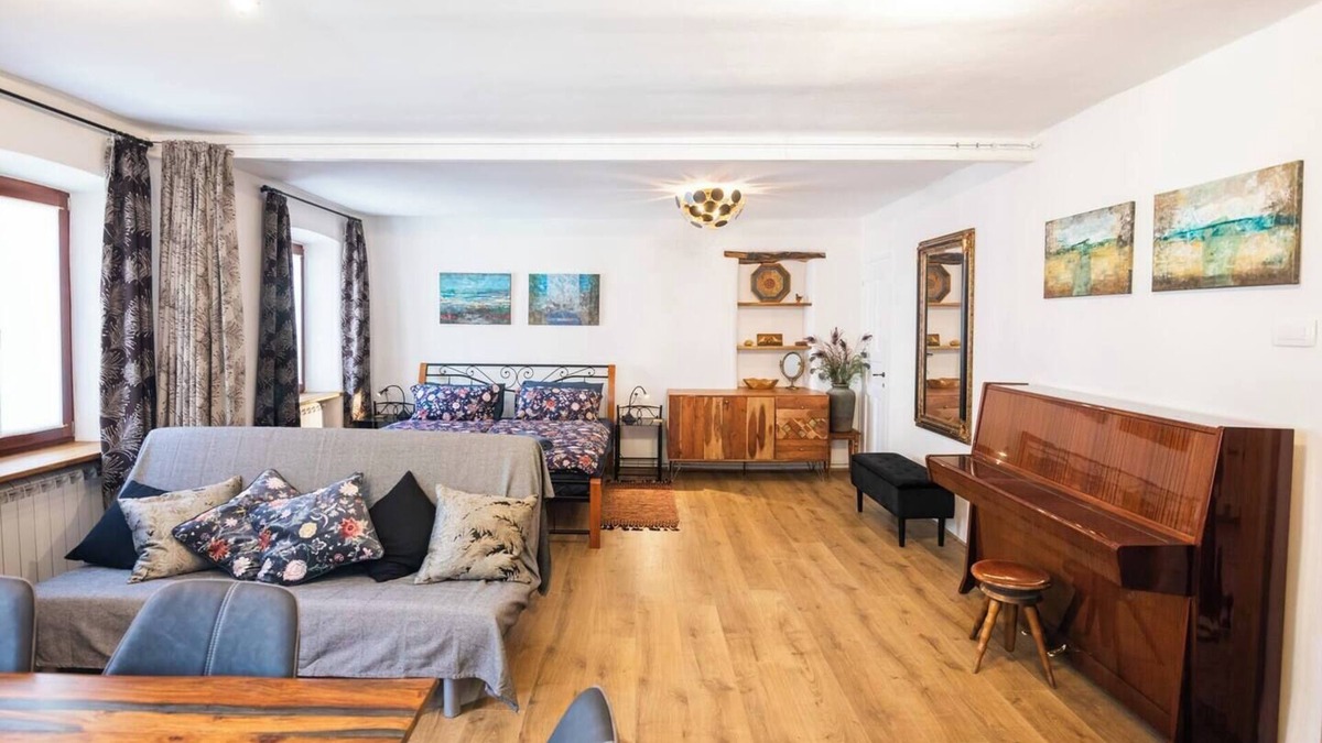 Kobarid Apartment | Stylish renovated apartment in beautiful mountain village