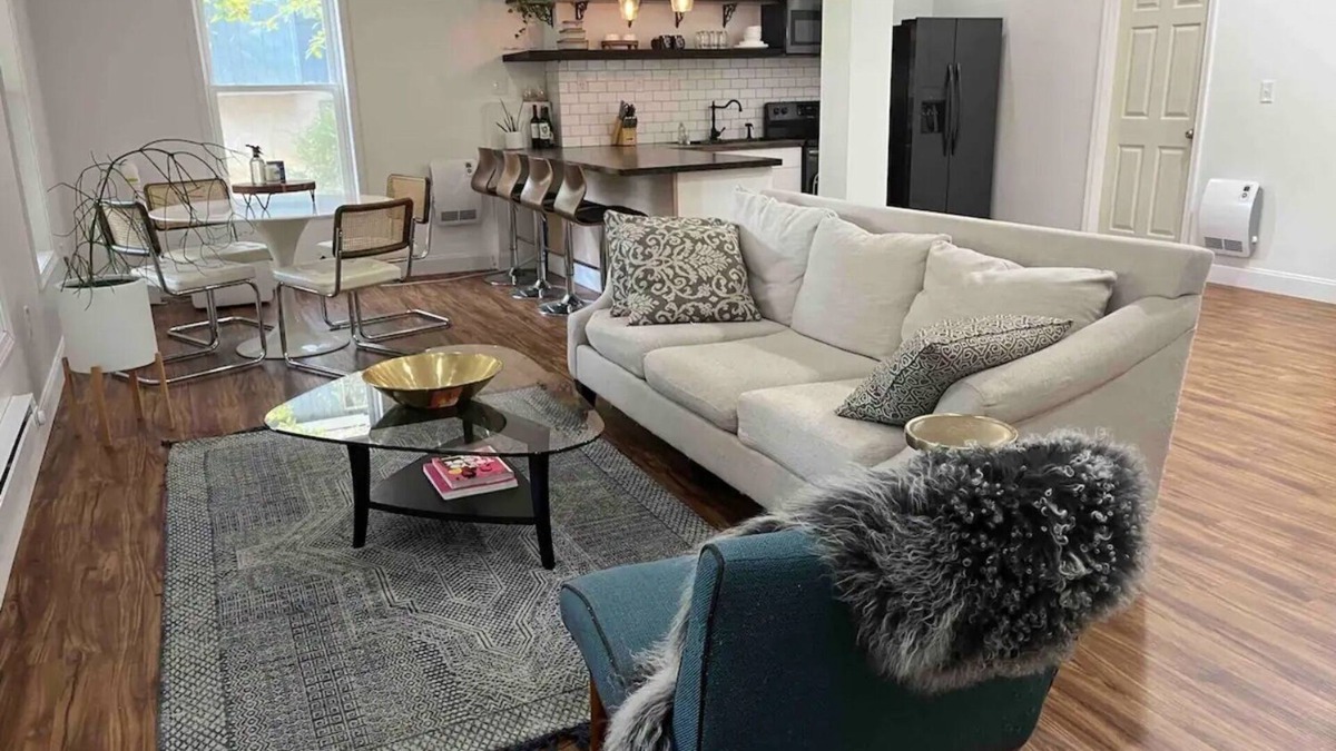 Bushkill House | Stylish retreat w/private hot tub, amenity filled community + seasonal stream