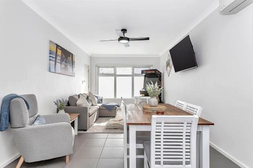 West Beach Apartment | Stylish Seaside Suite with Arcade and Balcony