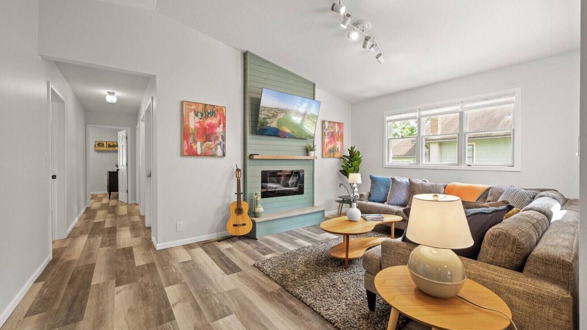 White Bear Lake House | Stylish, serene 4-bedroom house with fenced yard in popular White Bear Lake
