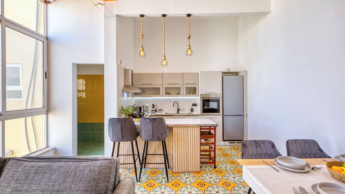 Sliema Apartment | Stylish Sliema apt with rooftop, sea & Valletta views – central yet peaceful.