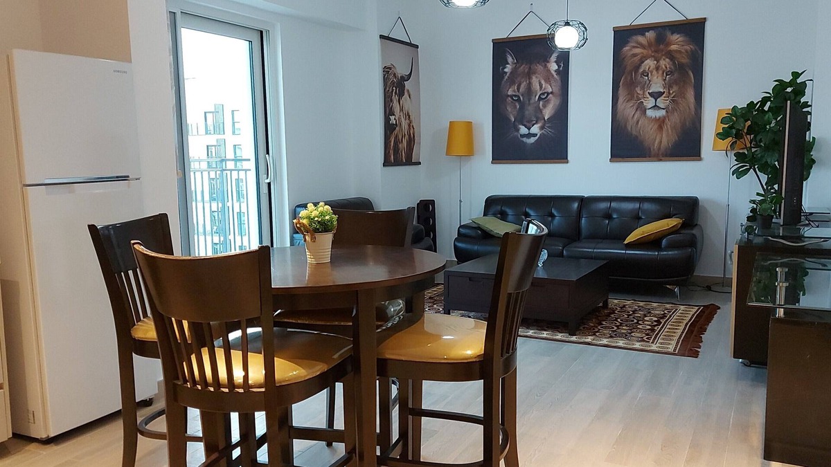 Abu Dhabi Apartment | Stylish Suite on Yas island with sea view balcony, near mall, theme parks.