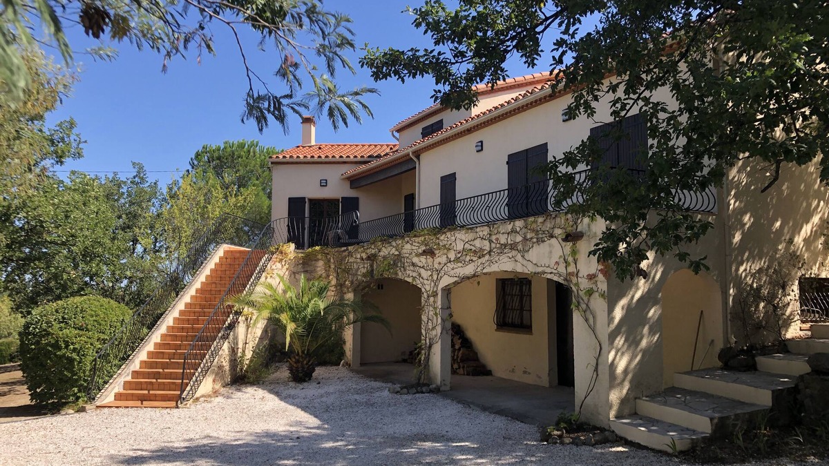 Maureillas-Las-Illas Villa | Stylish villa, 13m private pool, tranquil garden, close to village amenities