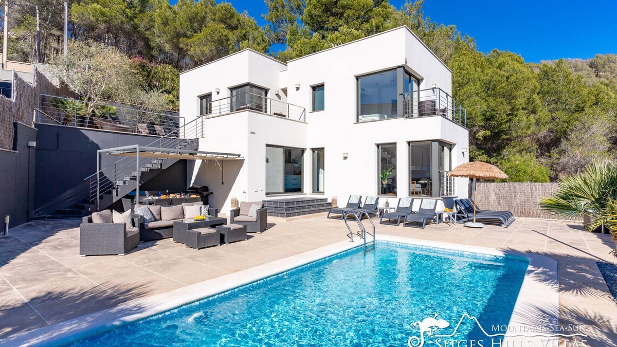Olivella Villa | Stylish Villa Solaris with Heated Pool, quiet area