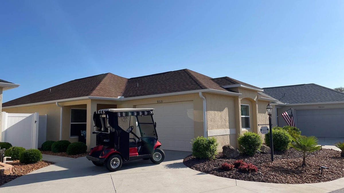 Summerfield House | Stylish villa with golf cart, BBQ, near pool & shops in tranquil setting!