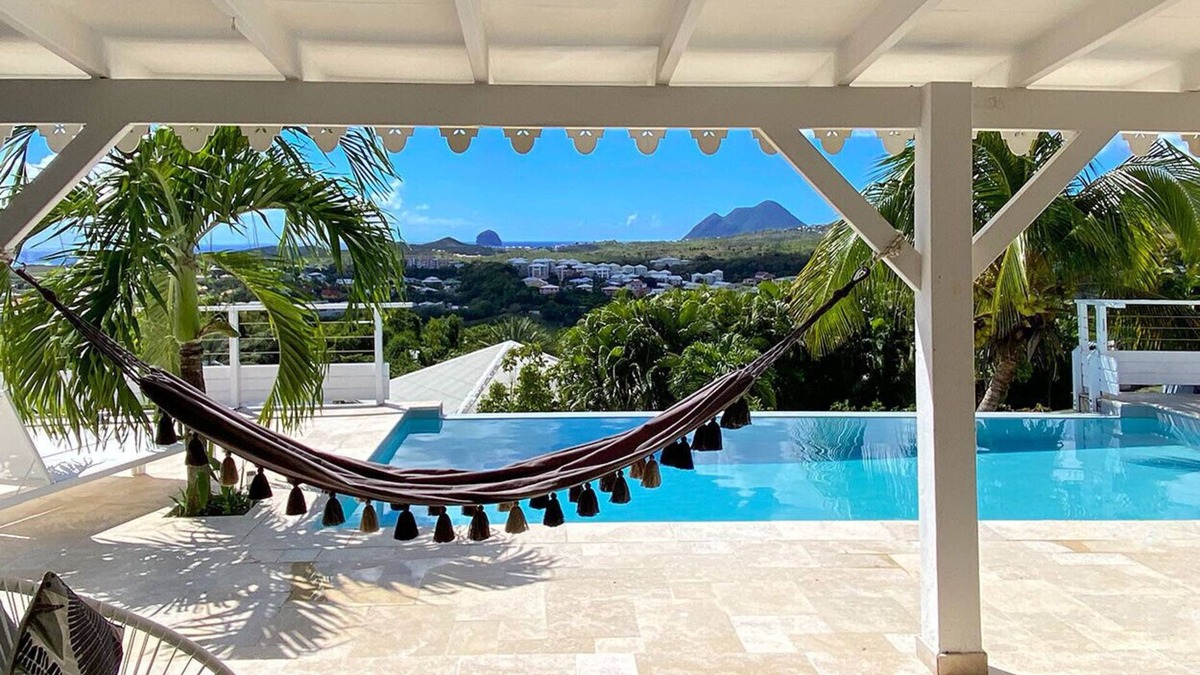 Riviere-Salee Villa | SUD TURQUOISE Martinique 5 rooms swimming pool sea view Rocher du Diamant