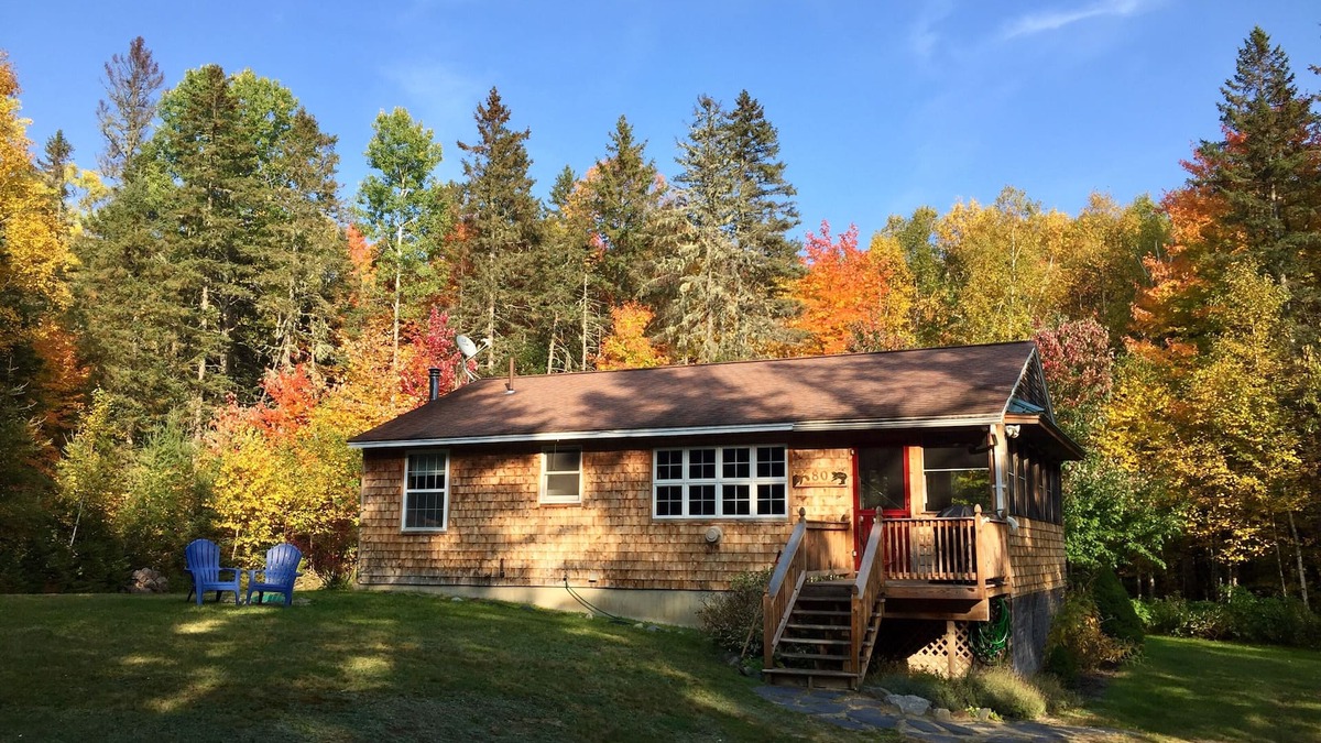Stratton House | Sugarloaf Area Cabin, Clean, Surrounded by Fir Trees, Stratton, Outdoor Activity