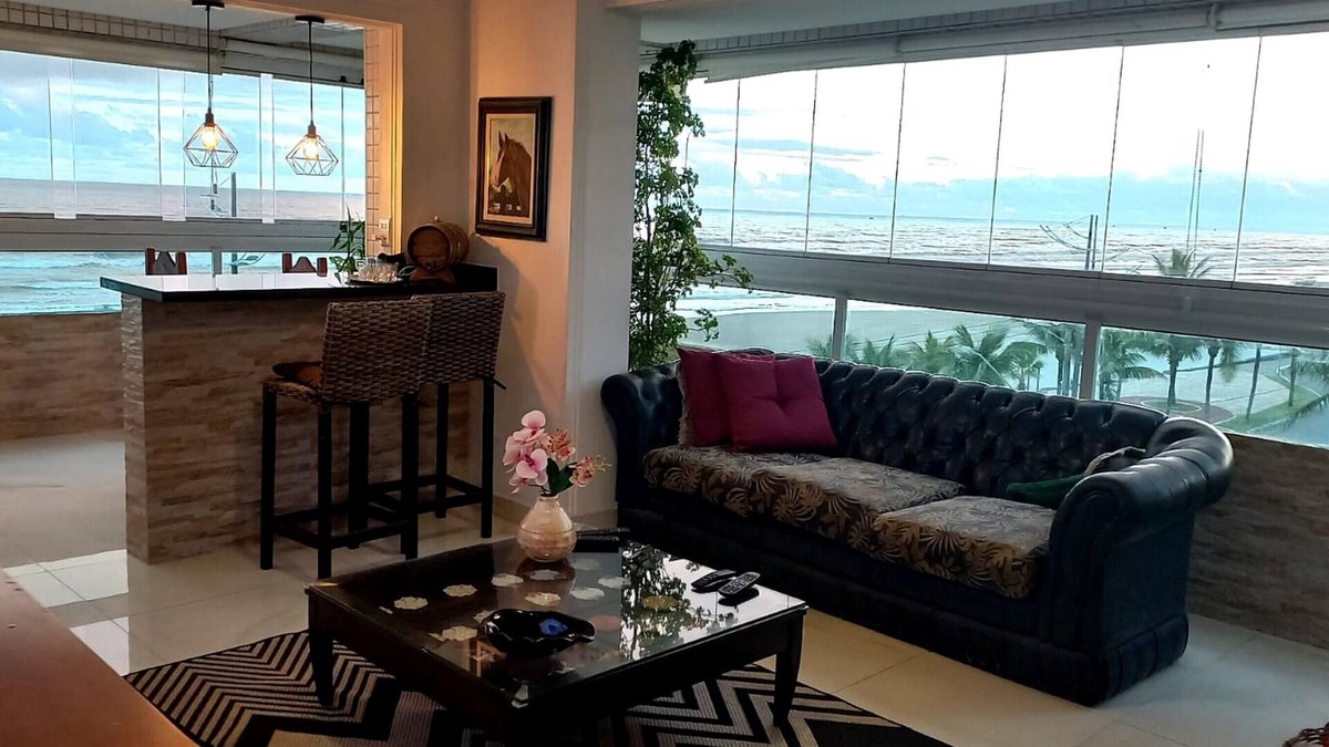 Solemar Apartment | Suitable 3 DOM. SUIT/10 P WIFI CHURRASQ. LINDA SACADA VISTA P MAR WHATS 11 9 73537373.