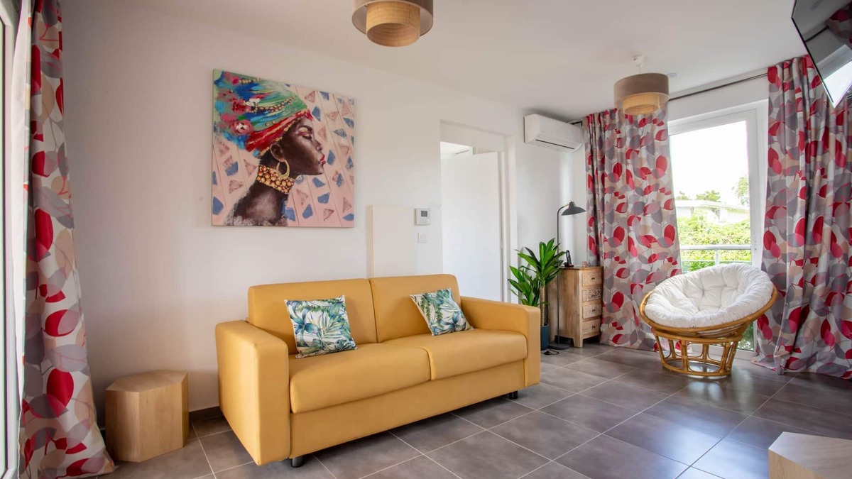 Saint-Francois Hotel | Suite 1 " le Palmier Abricot"