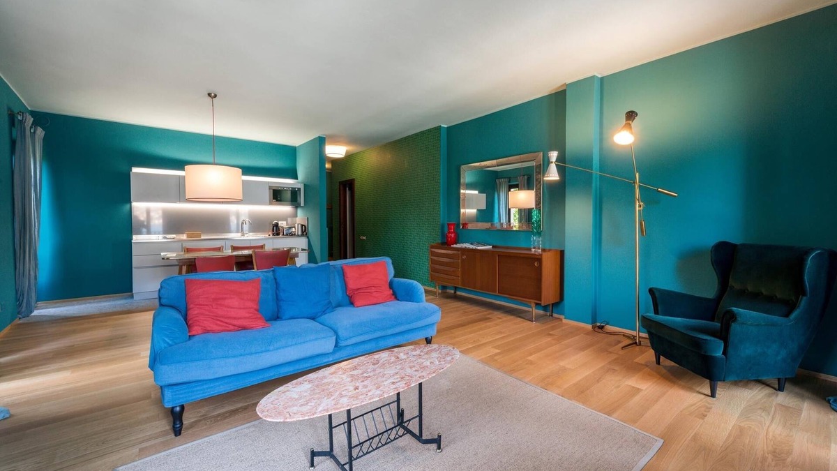 Riva Apartment | Suite "Carpa" a few steps from the lake with panoramic view. Lounge bar and swimming pool