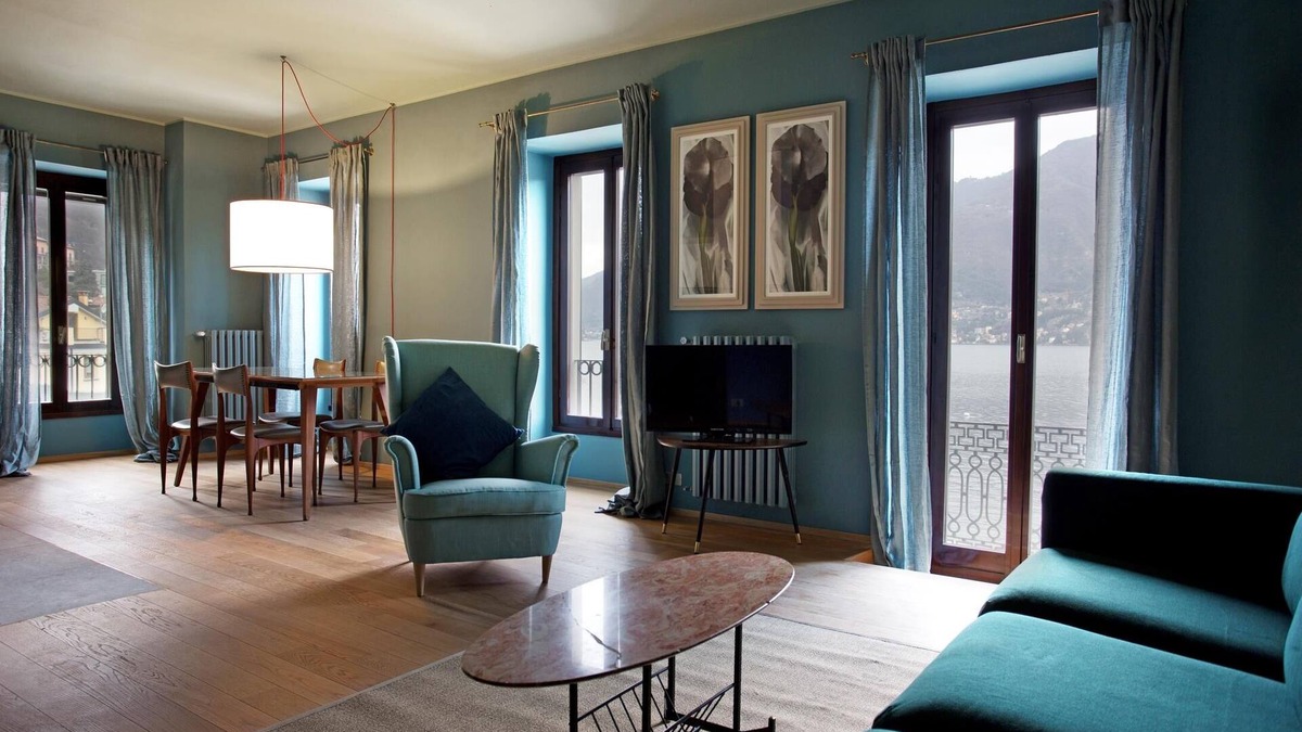 Riva Apartment | Suite "Luccio" at 2 steps from the lake with panoramic view. Lounge bar and swimming pool