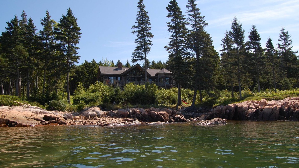 South Gouldsboro House | Summer Harbor waterfront home with 580 feet of shoreline