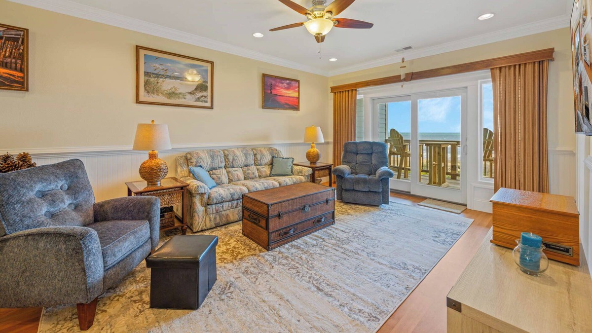 Kinnakeet House | SUMMER SAVINGS - Oceanfront Condo with Resort Swimming Pool and Beach Boardwalk