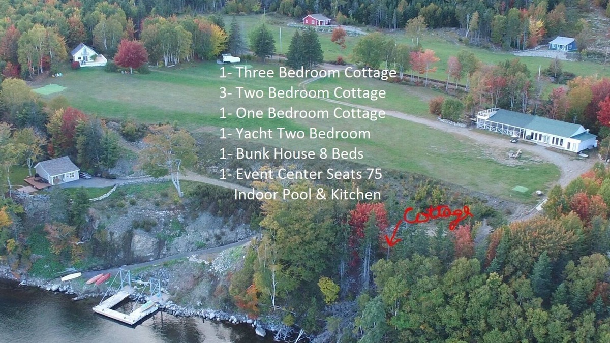 Boularderie Resort | Summer Snow Cottages & Event Center, Indoor Pool, Commercial Kitchen, Yacht