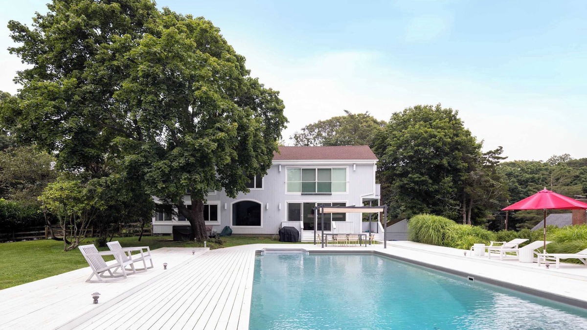East Hampton House | Summerwood by Rove Travel Home with Pool & Hot Tub