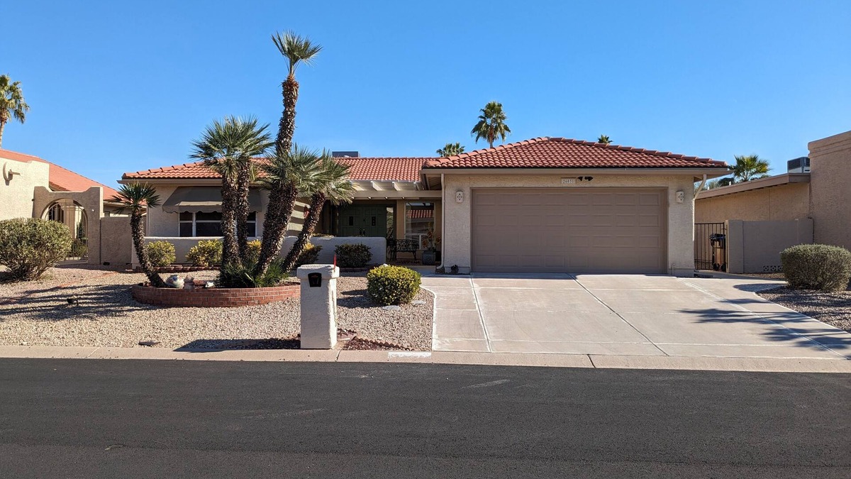 Cottonwood House | Sun Lakes Resort 2 bedroom, 2 bath house with Golf cart