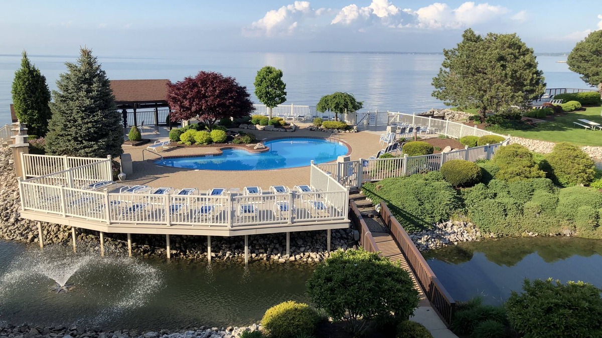 Port Clinton Condo | Sun, Sand and Sensational! This is the view from your private balcony!