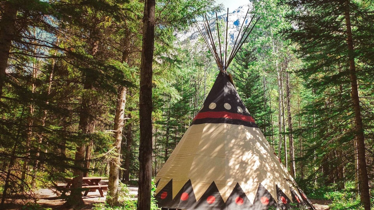 Kananaskis RV Rental | Sundance Family Tipi