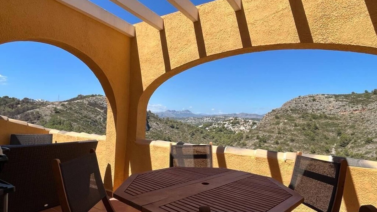 Cumbre del Sol Apartment | Sunny and very quiet apartment with gorgeous mountain and valley views