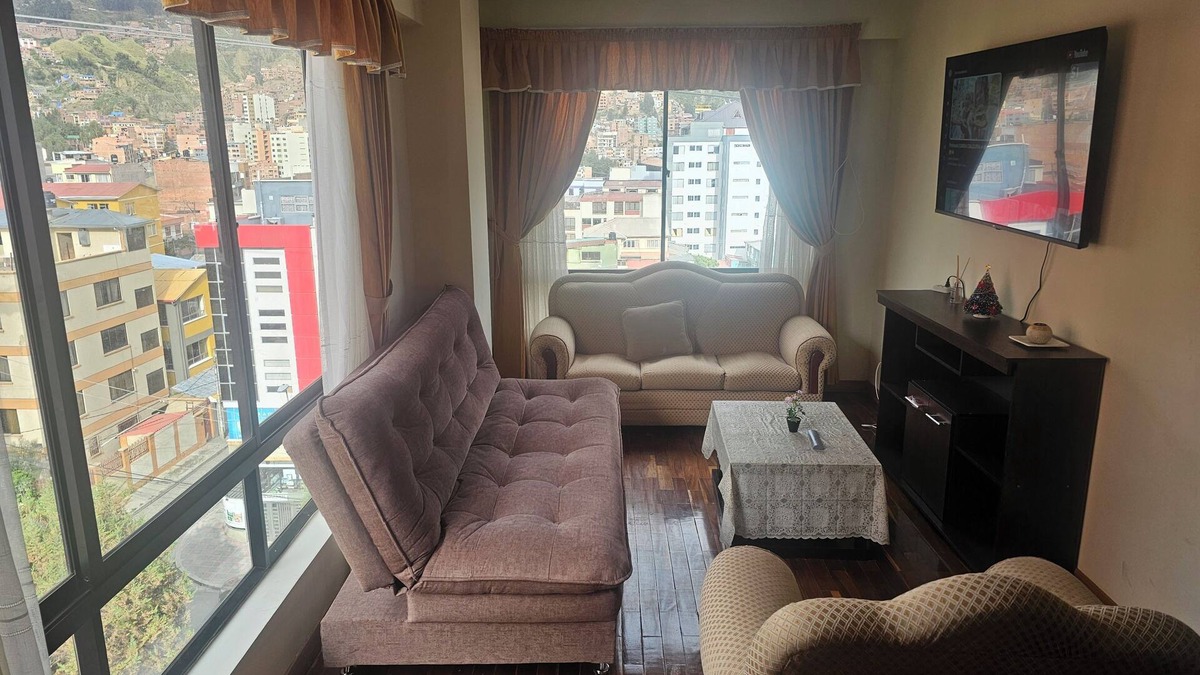 La Paz Apartment | Sunny, Central, Comfortable & Equipped Apartment