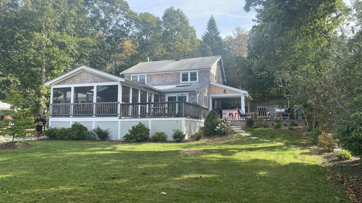 Falmouth House | Sunny Falmouth vacation home with walk to beach