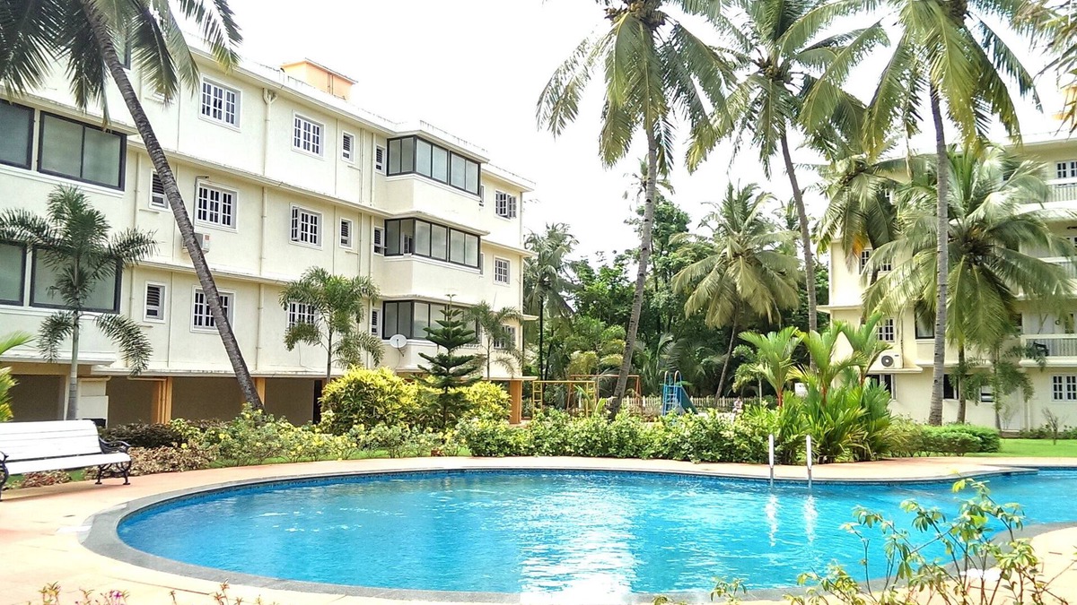Colva Apartment | Sunny, Luxury 2BHK Apart,COLVA south GOA