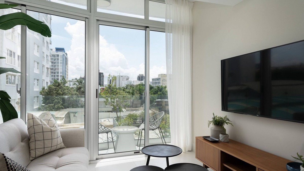 Ensanche Quisqueya Apartment | *Sunny Oasis Retreat: 1-Bedroom*