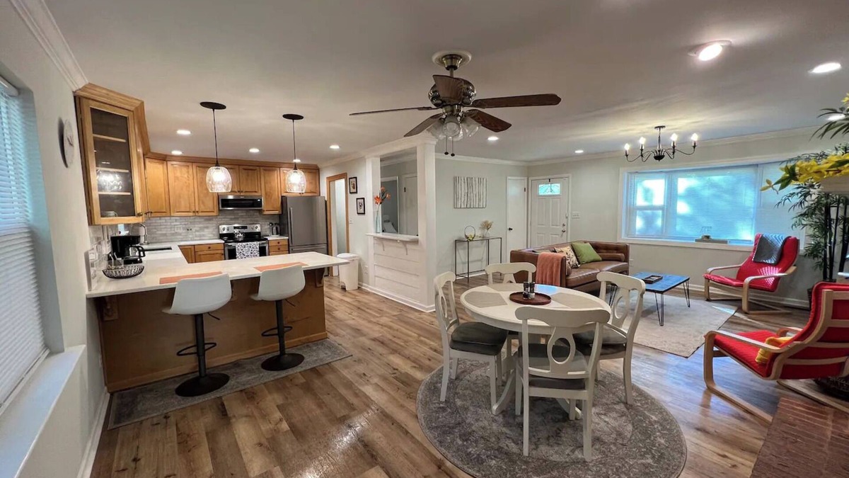 Indian Trail House | Sunny Spacious Ranch to Relax and Unwind Family Friendly