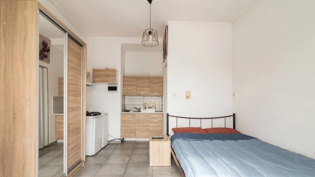 Kallithea Apartment | Sunny Studio By AthensLux