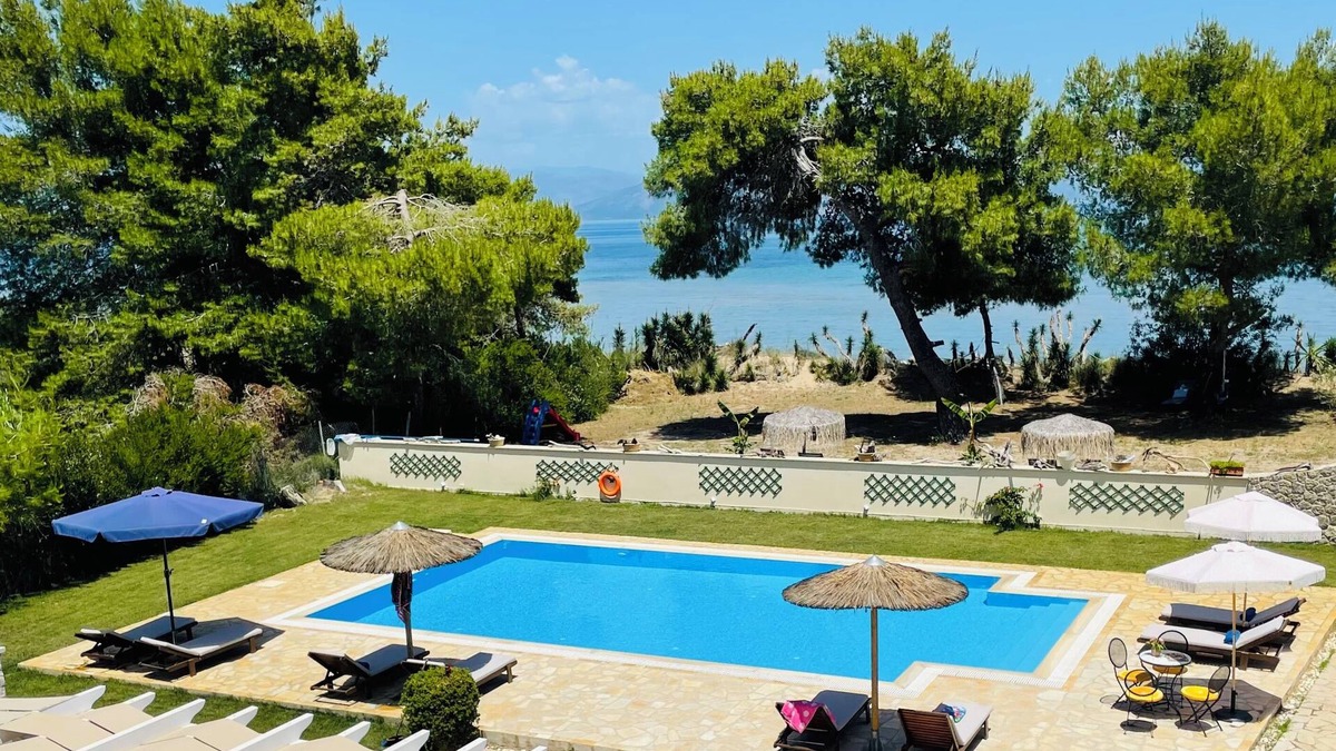 Molos Villa | SUNRISE BEACH - YOUR DREAM SEASIDE VILLA, DIRECT ACCESS ONTO QUIET SANDY BEACH