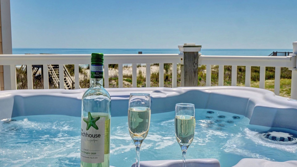 North Topsail Beach House | Sunrise Sands - Oceanfront, Pool, Hot tub, Elevator, Great Views!
