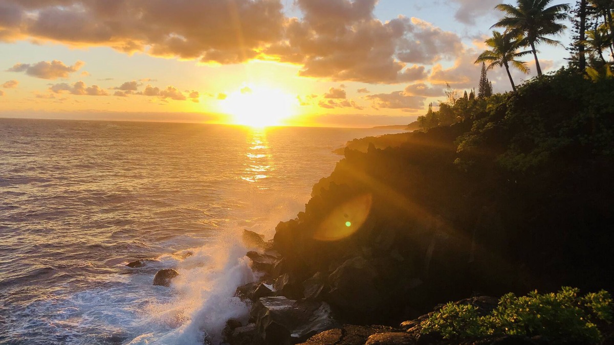 Kapoho Apartment | Sunrise Suite - Oceanfront lodging