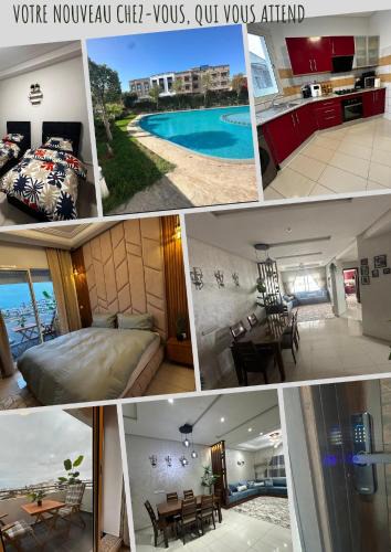 El Jadida Apartment | SunRose appartement, Luxueux, sécurisée, piscine, Wi-FI, Pool et parking