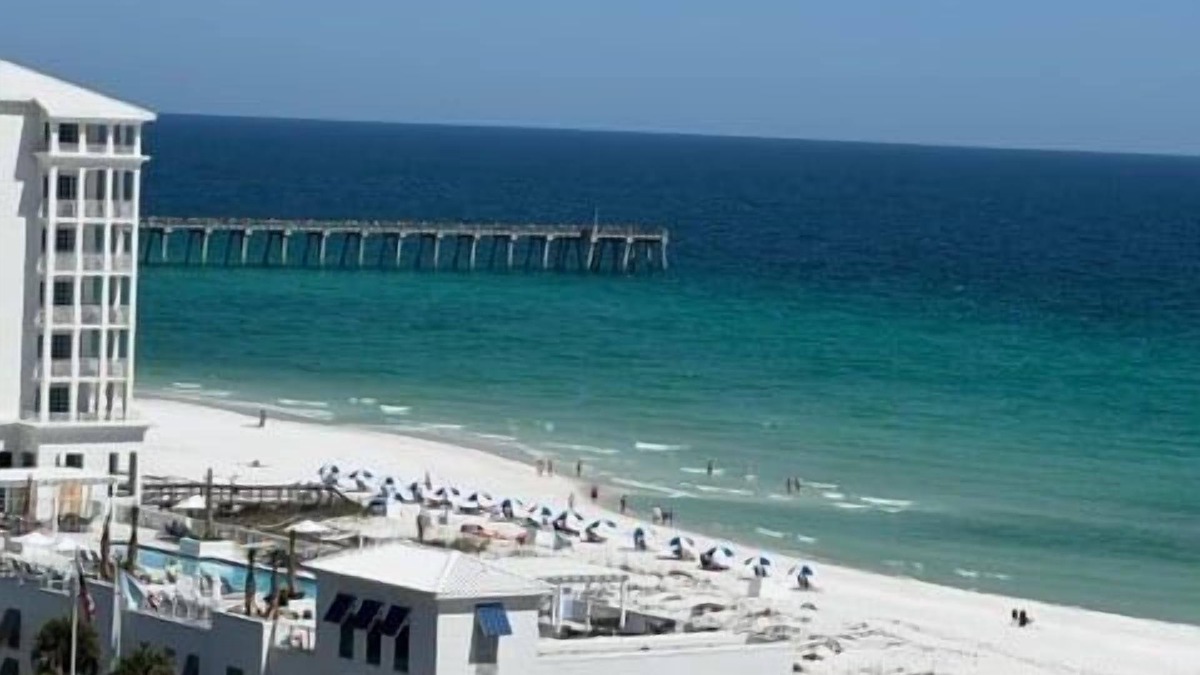 Villa Sabine Condo | Sunset Bay Views! 3BR Condo with Pool, Dock and Beach Access