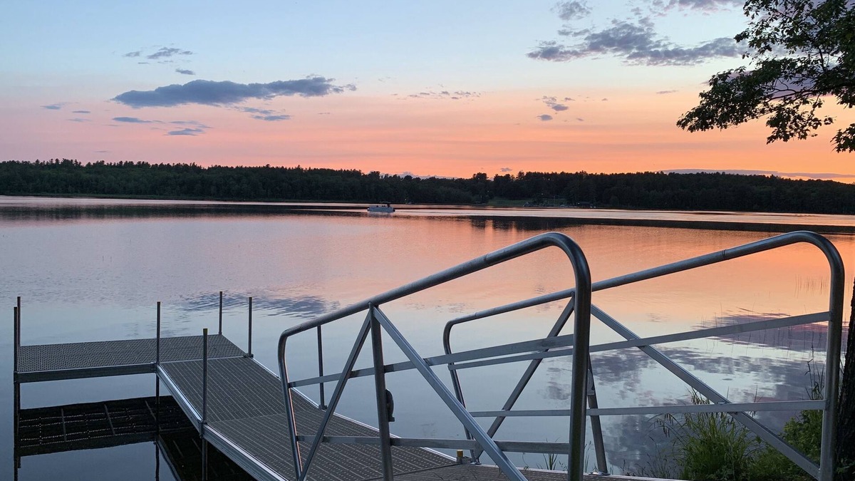 Poland House | Sunset Cove I - Spacious modern home on Tripp Lake Maine