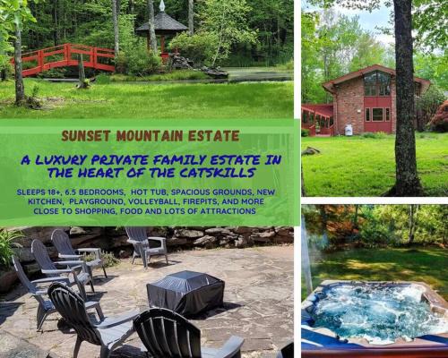 Monticello Villa | Sunset Estate in the Catskills