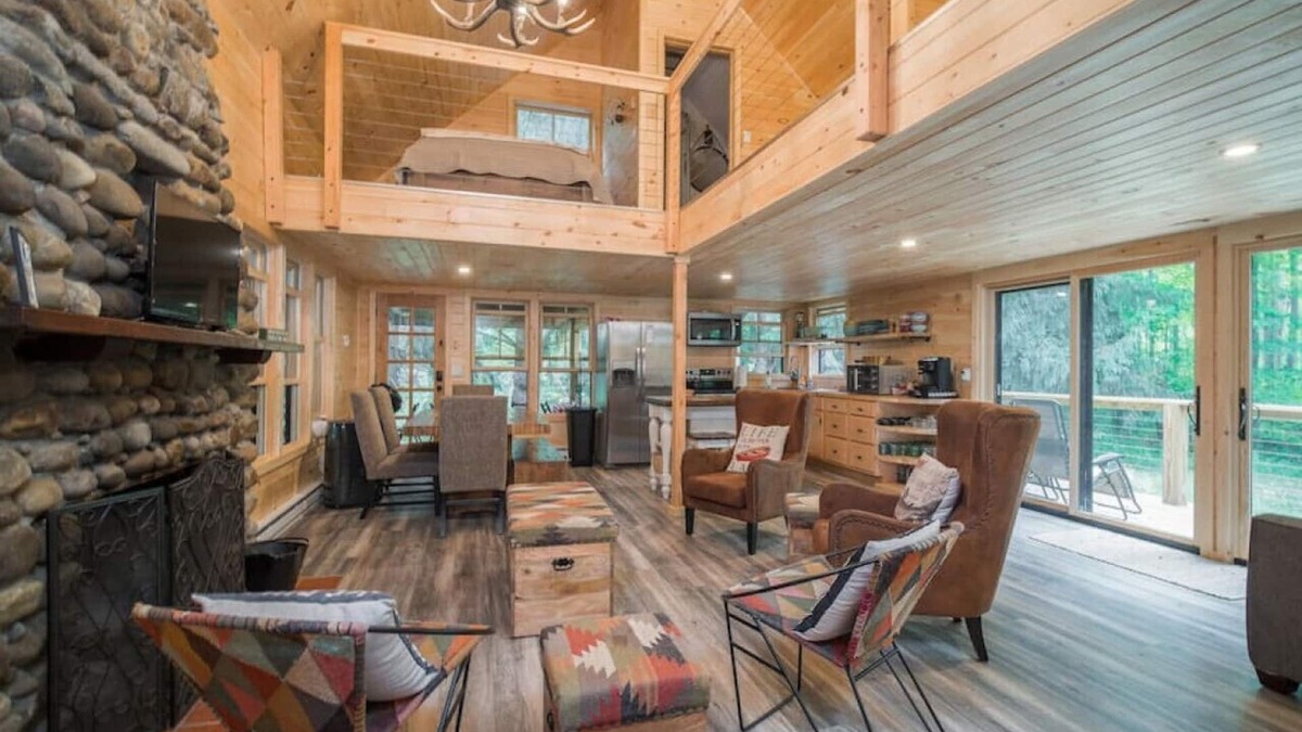 Ripley Ski Chalet | Sunset Lake Cabin in Ripley, NY