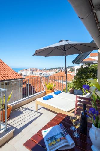 Municipality of Dubrovnik Apartment | Sunset over the Dubrovnik's Old Town