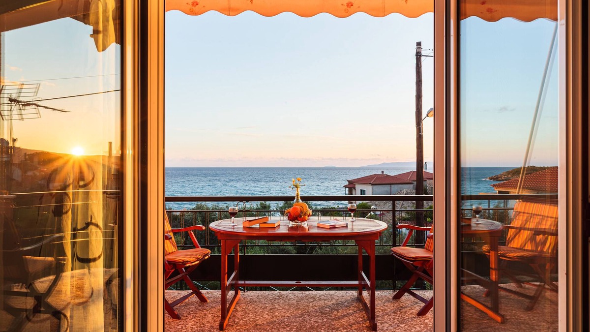 Kardamyli Apartment | Sunset Serenity - Kardamili Seaside Getaway