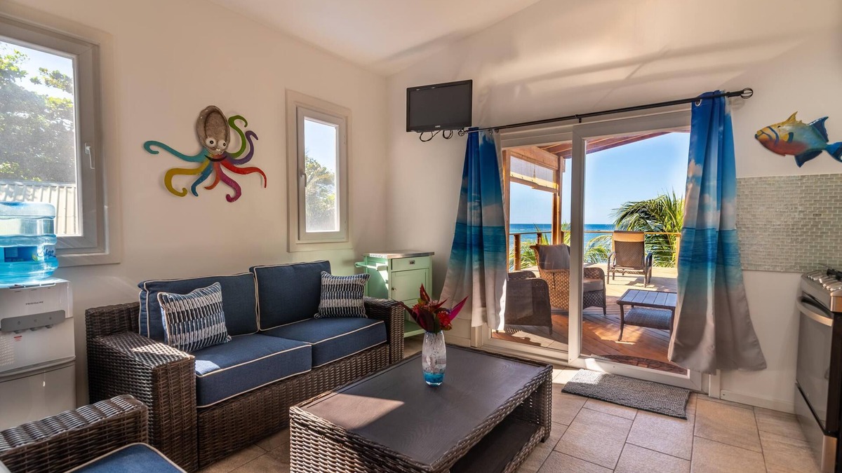 Sandy Bay Hotel | Sunset View Condo @ The Blue Bahia Resort in Sandy Bay