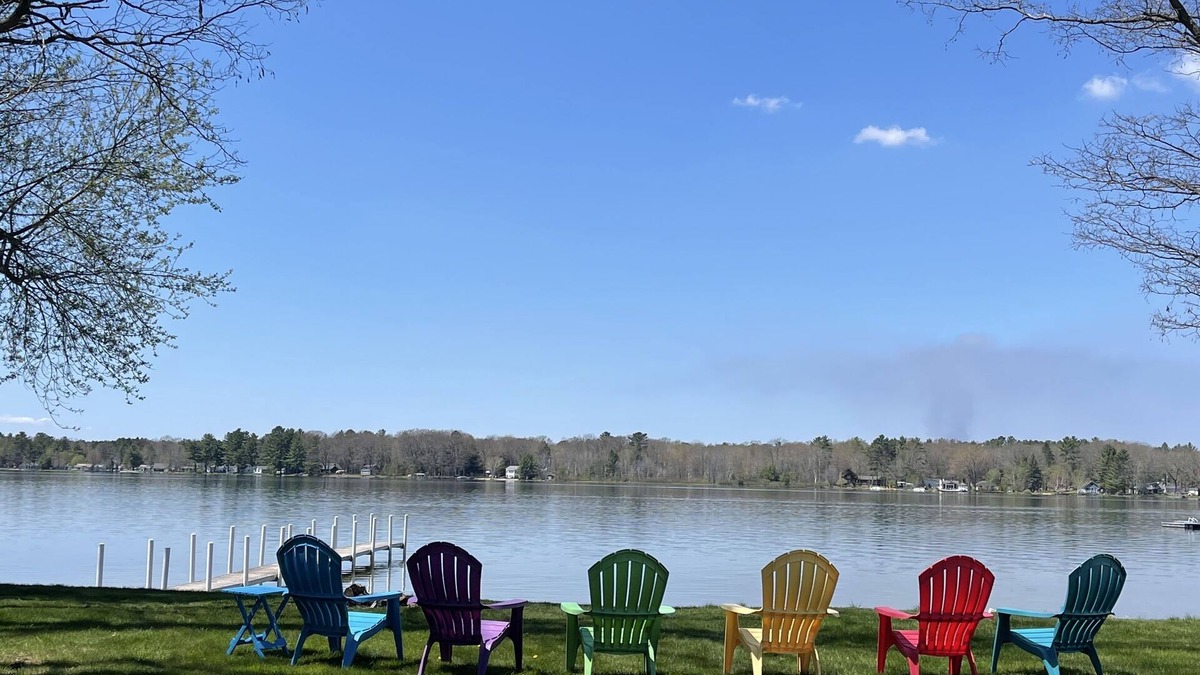 Gaylord Cottage | Sunshine Cottage on 100’ of sandy Otsego Lake. Gaylord, Mi. Boat, golf, relax