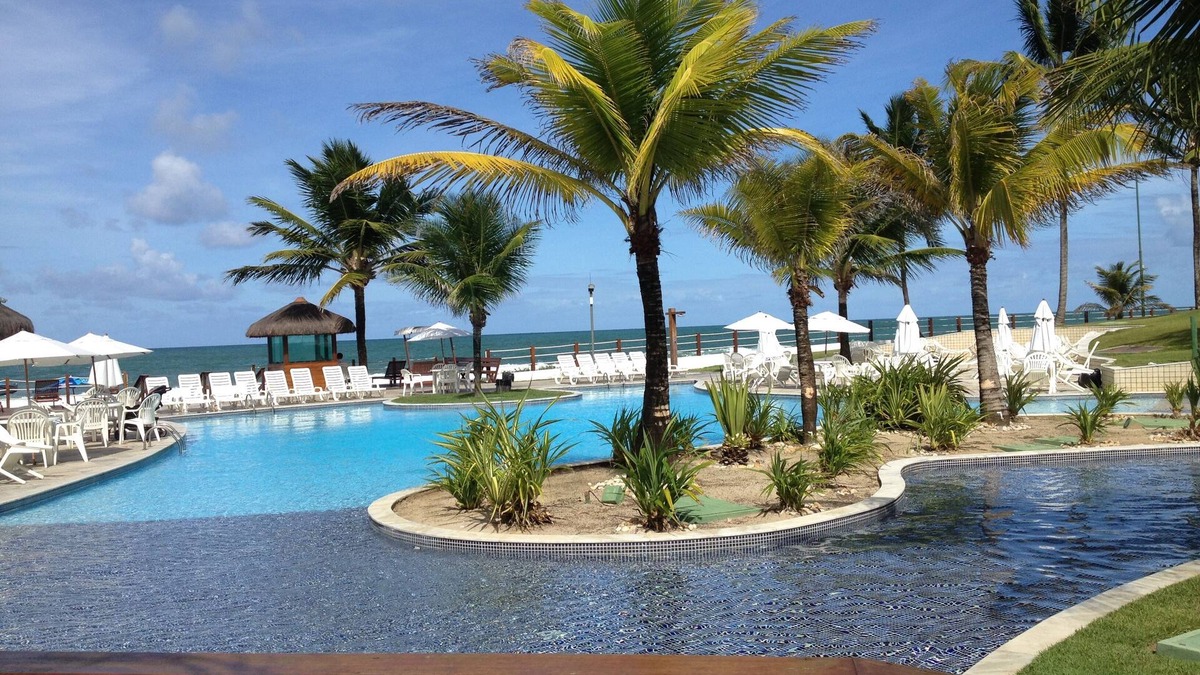 Porto de Galinhas Hotel | SUPER LUXURIOUS AND COMPLETE APARTMENT IN BEACH CLASS WITH 4000 M² OF SWIMMING POOLS