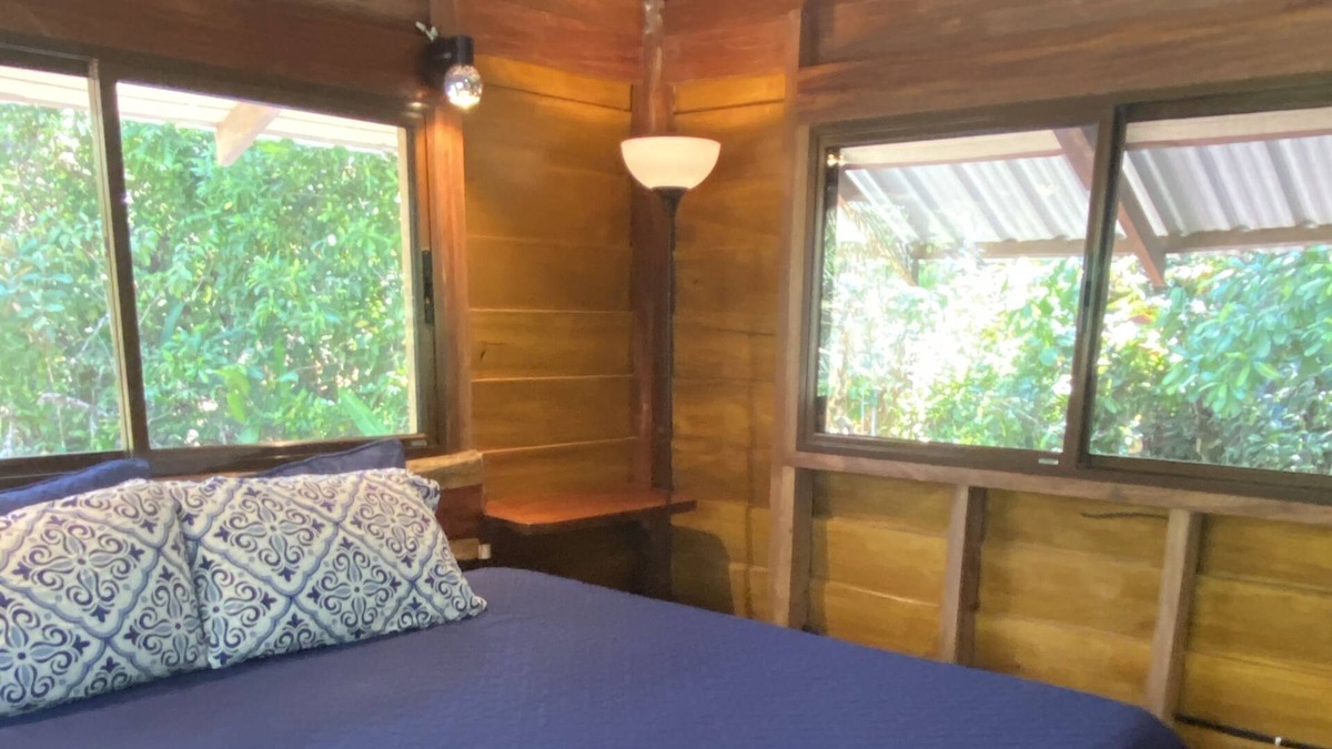 Langostino House | Super private surf spot-jungle hideaway with private creek and small waterfall
