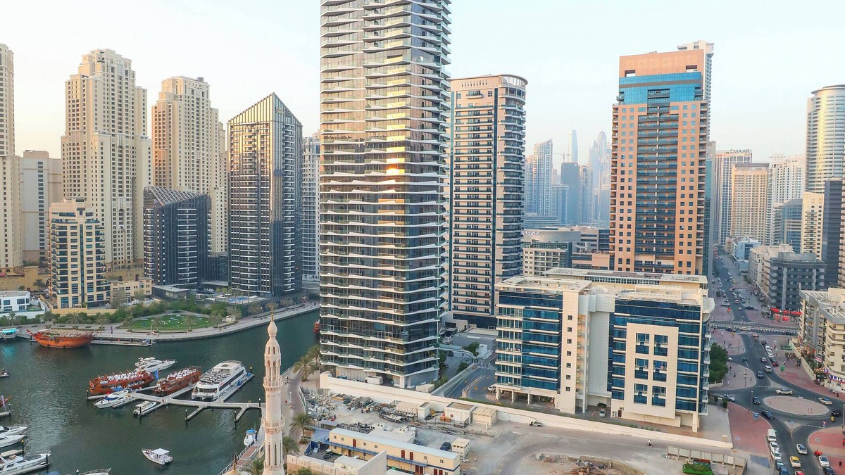 Jebel Ali Apartment | SUPERB 1BED MARINA VIEW. JBR BEACH. POOL. FREE PARKING.