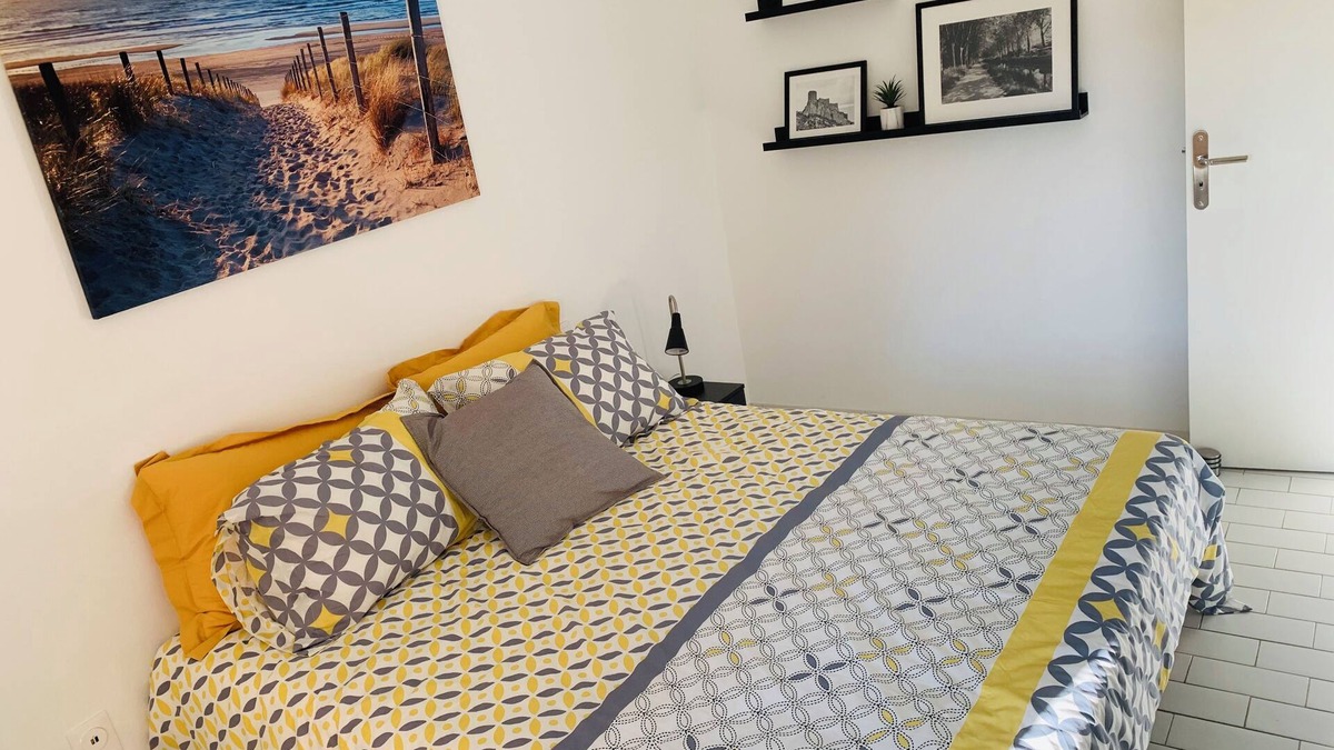Saint-Nazaire Apartment | Superb air-conditioned T3 on the seafront