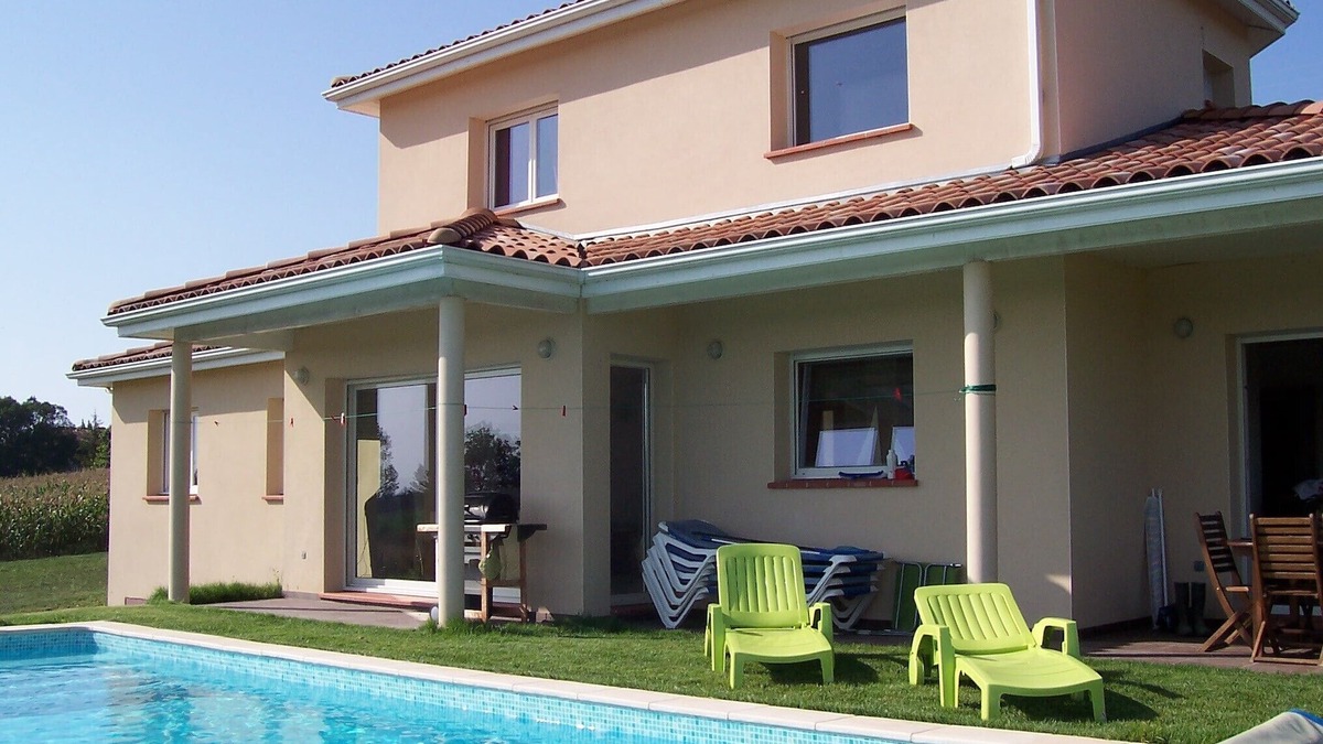 Catonvielle Villa | Superb architect house with private pool in Gers countryside