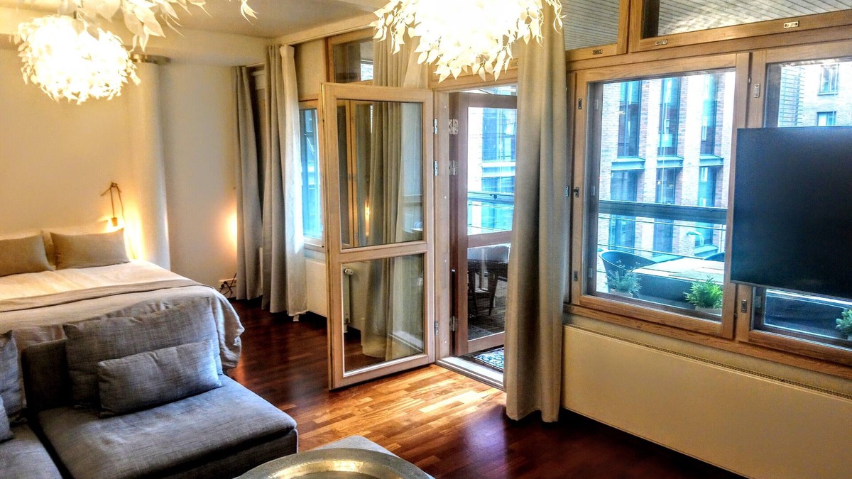 Kluuvi Apartment | Superb sijainti + hiljaisuus + sauna