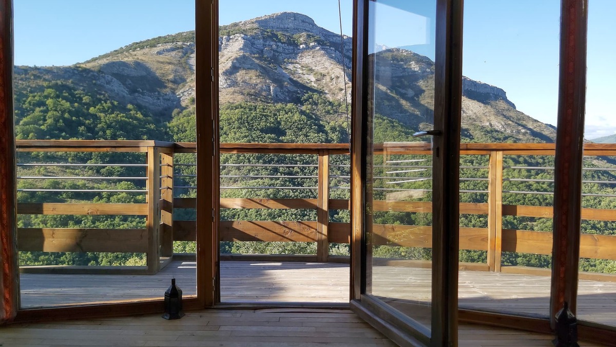 Sumene House | Superb very bright yurt in the lower Cévennes