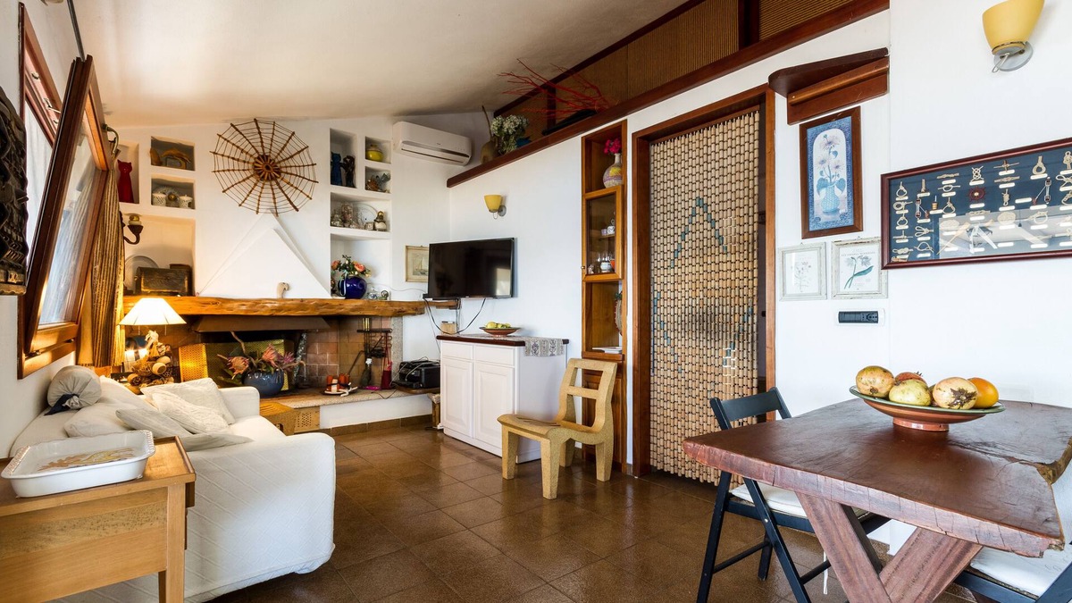 Porto Taverna House | Superb view at 250 meters. from Porto Taverna beach